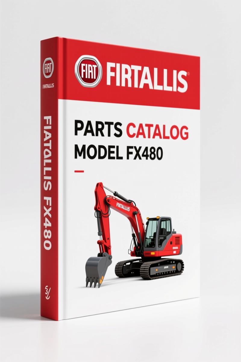Fiatallis FX480 1998 Parts Catalog – 318 Pages OEM Part Numbers