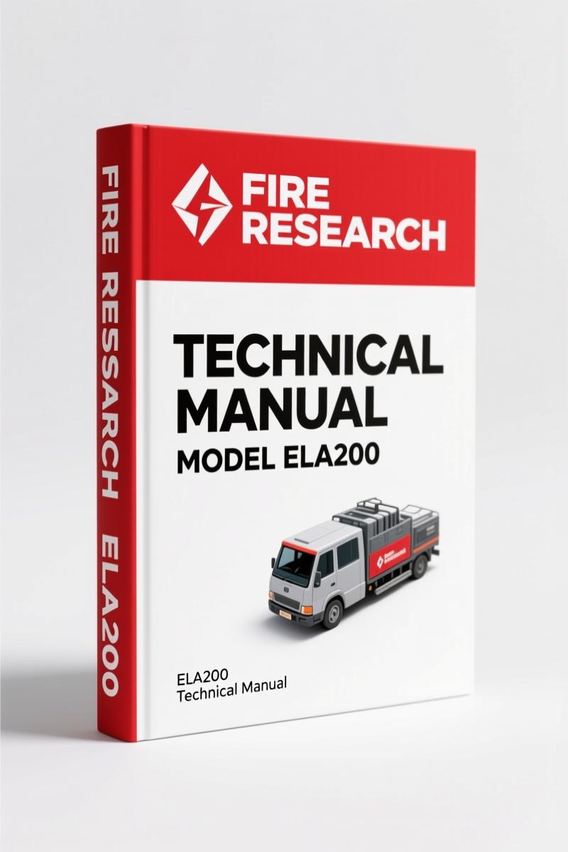 FIRE Research ELA200 Technical Manual – 39 Pages of Factory Specs