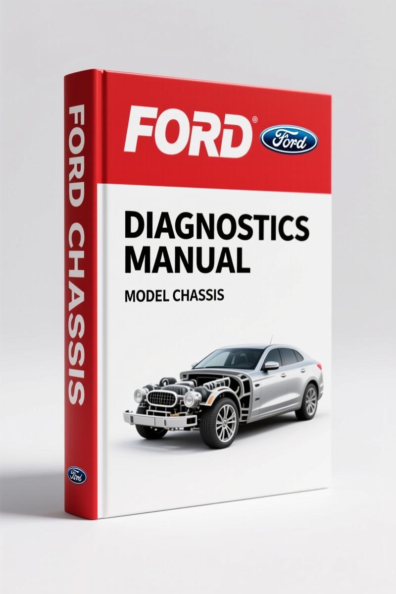 Ford Chassis 2005 Diagnostics Manual cover - 178-page factory diagnostics for 1986-2004 Ford chassis