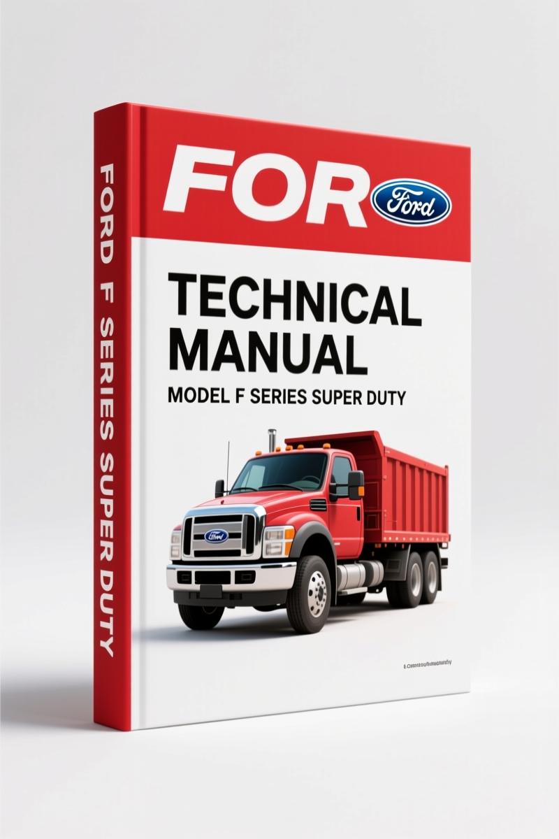 1998-1999 Ford F Series Super Duty 7.3L Power Stroke Technical Manual cover