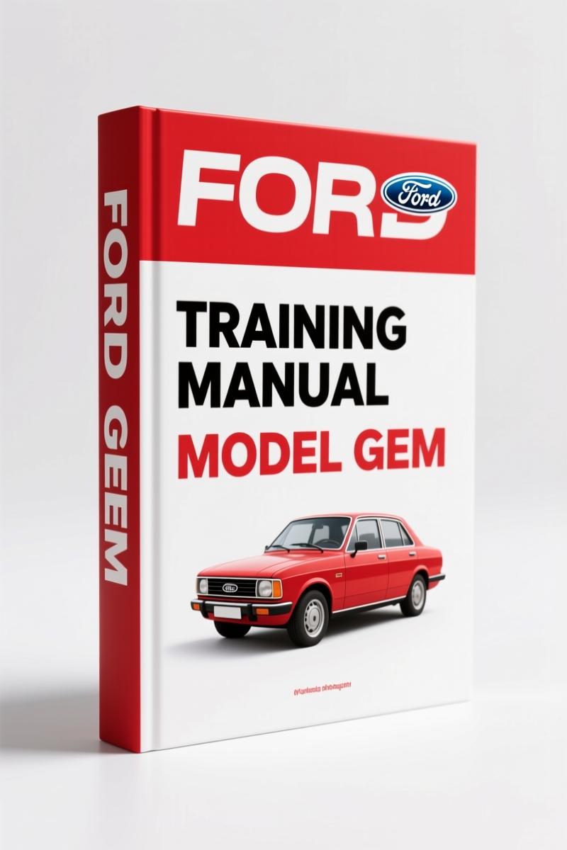 Ford GEM 2007 Training Manual – cover of 102-page OEM factory training document for GEM and vehicle electronics