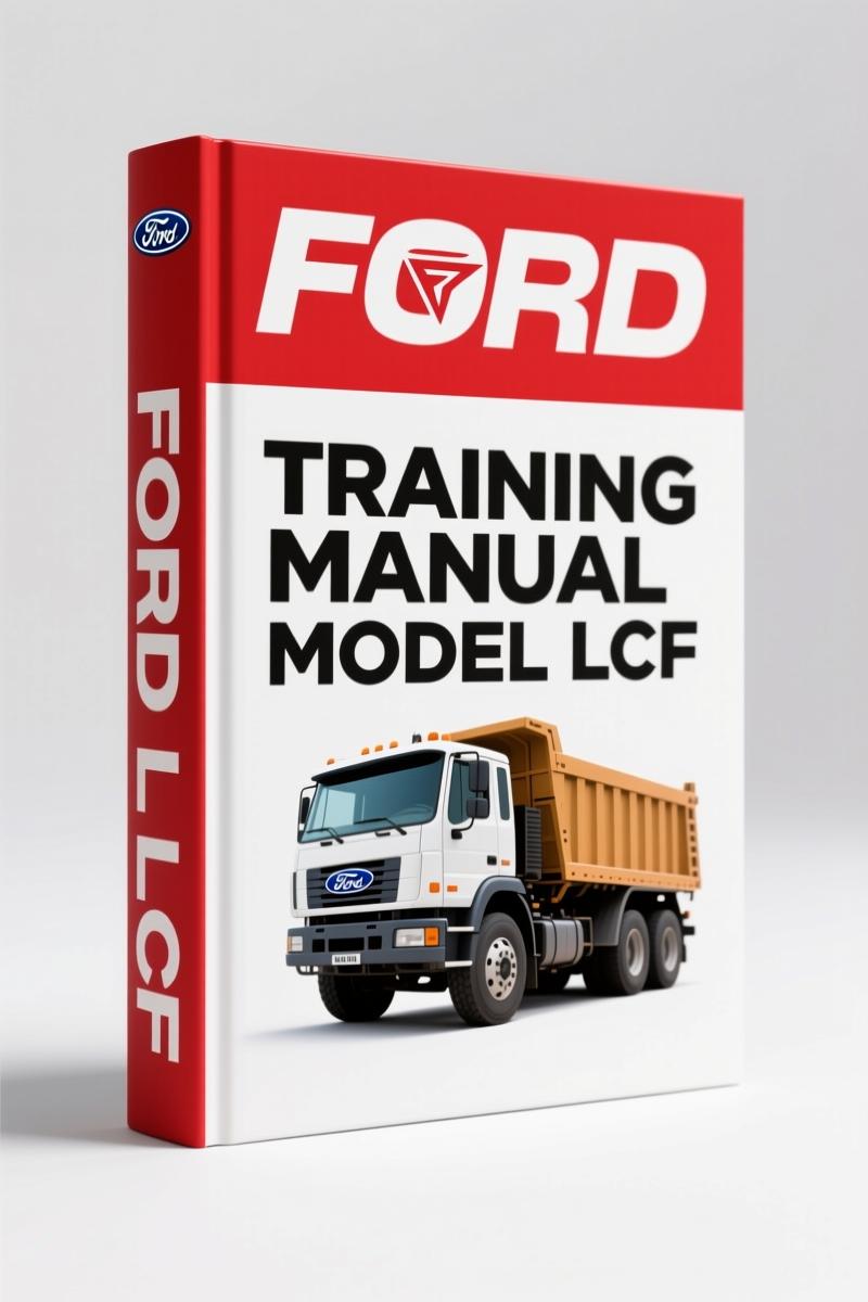 2005 Ford LCF Training Manual cover page showing vehicle overview