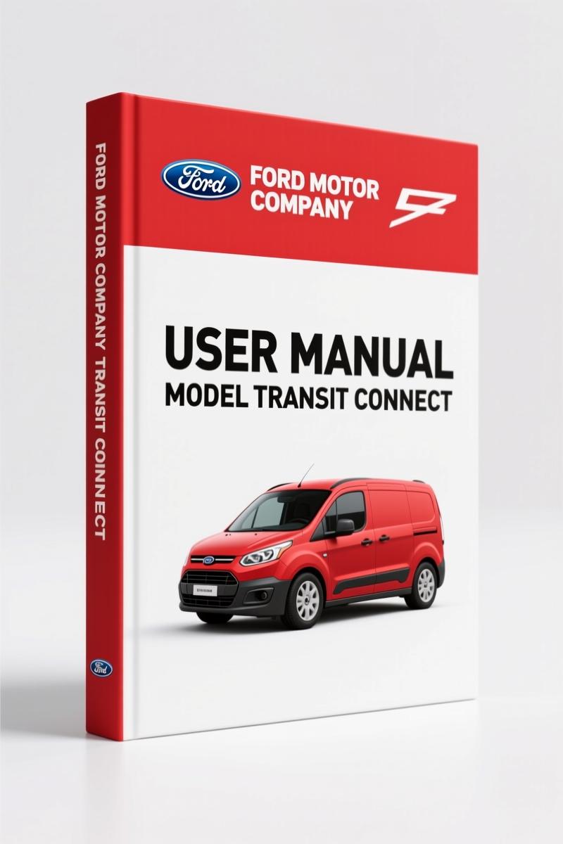 FORD Motor Transit Connect 2009 User Manual – OEM Factory Doc