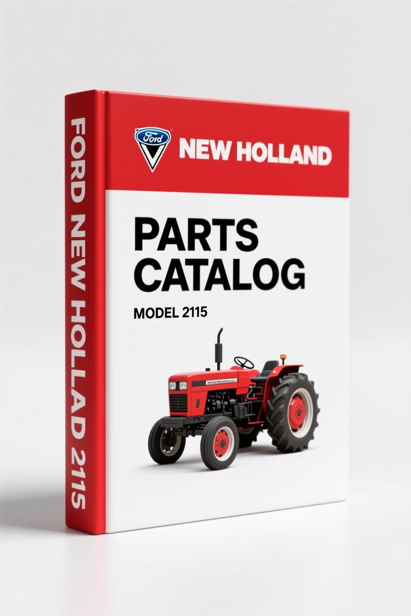Ford New Holland 2115 1991 Parts Catalog – Factory OEM Specs
