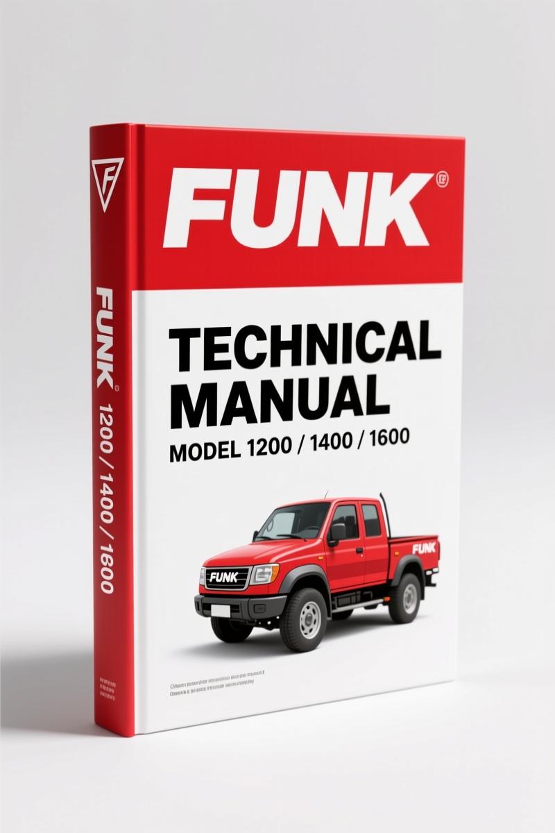 Funk 1200, 1400, 1600 2004 Technical Manual – Axle Repair Specs