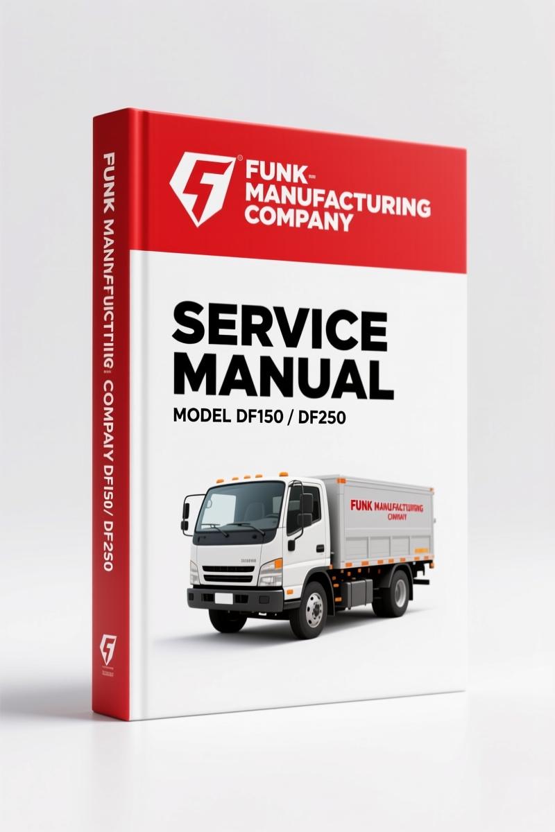 Funk Manufacturing DF150 DF250 1998 Service Manual – 1219 Pages