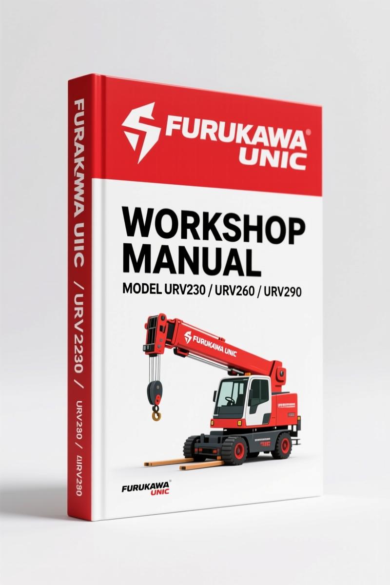 Furukawa Unic URV230–URV340 Workshop Manual – 110 Pages