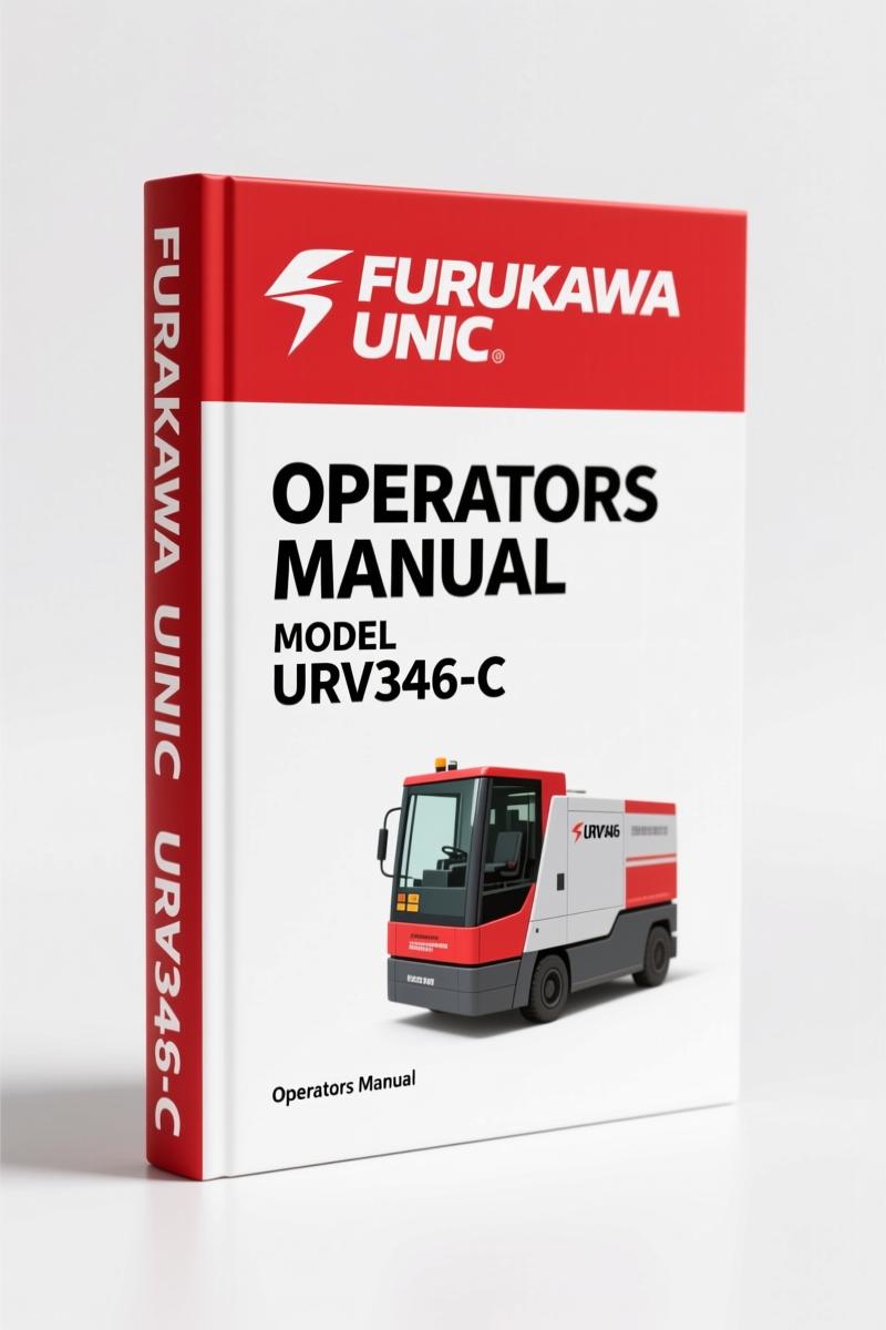Furukawa Unic URV346-C 2010 Operators Manual – Factory Specs