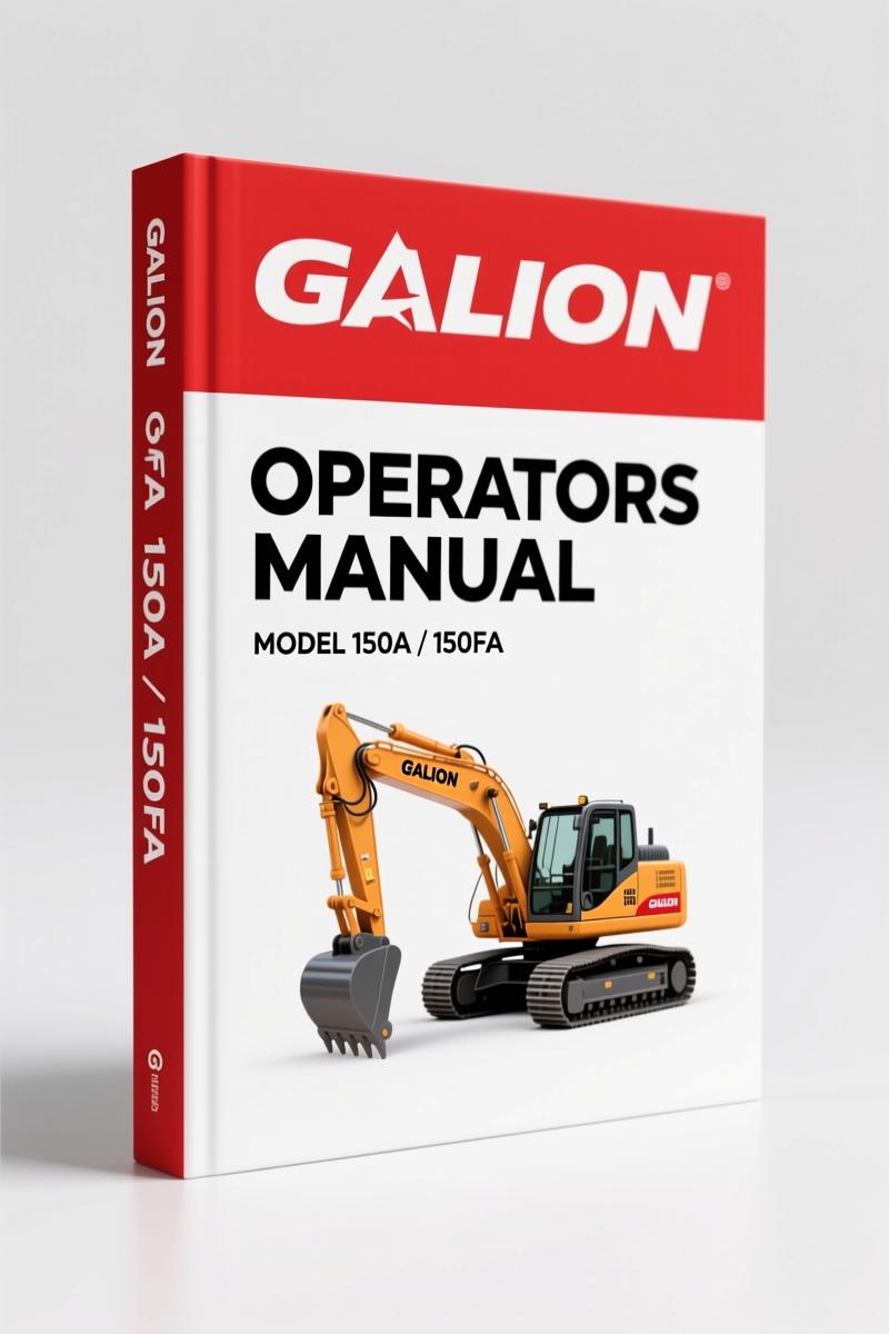 Galion 150A, 150FA 1982 Operators Manual – OEM Specs & Maintenance