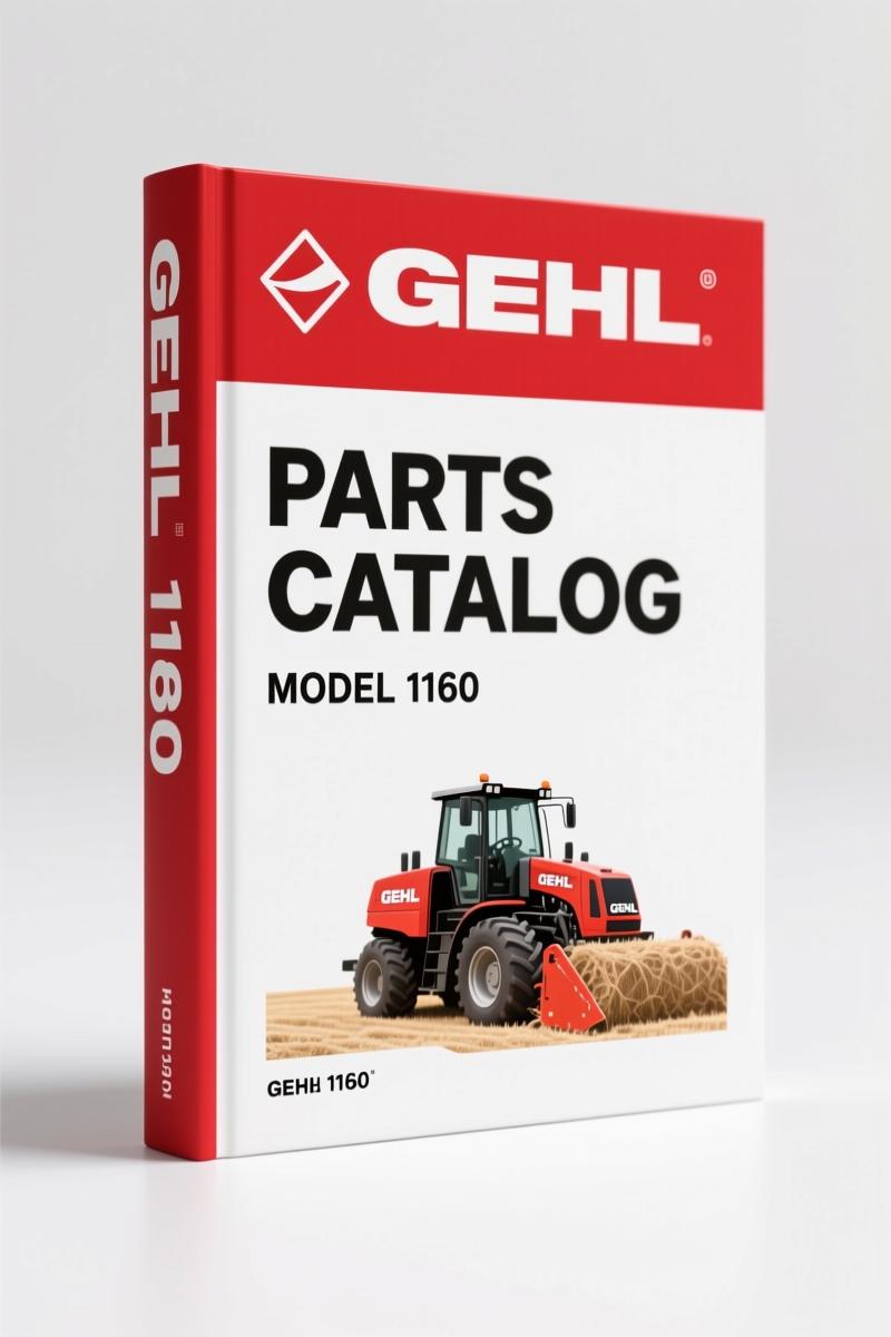 GEHL 1160 Parts Catalog – Factory Specs for Windrow Merger