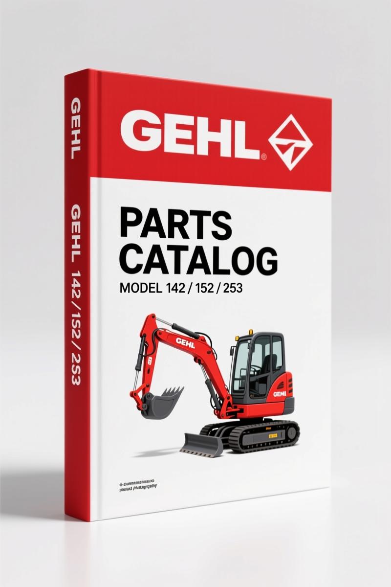 GEHL 142, 152, 253, 272, 292 2009 Parts Catalog – OEM Factory Parts