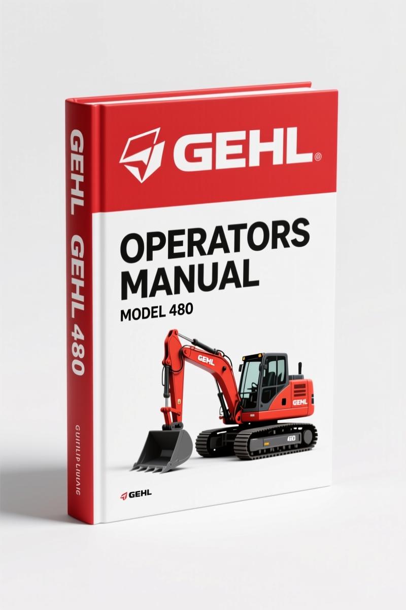 GEHL 480 2005 Service Manual – Factory Specs for All-Wheel-Steer Loader