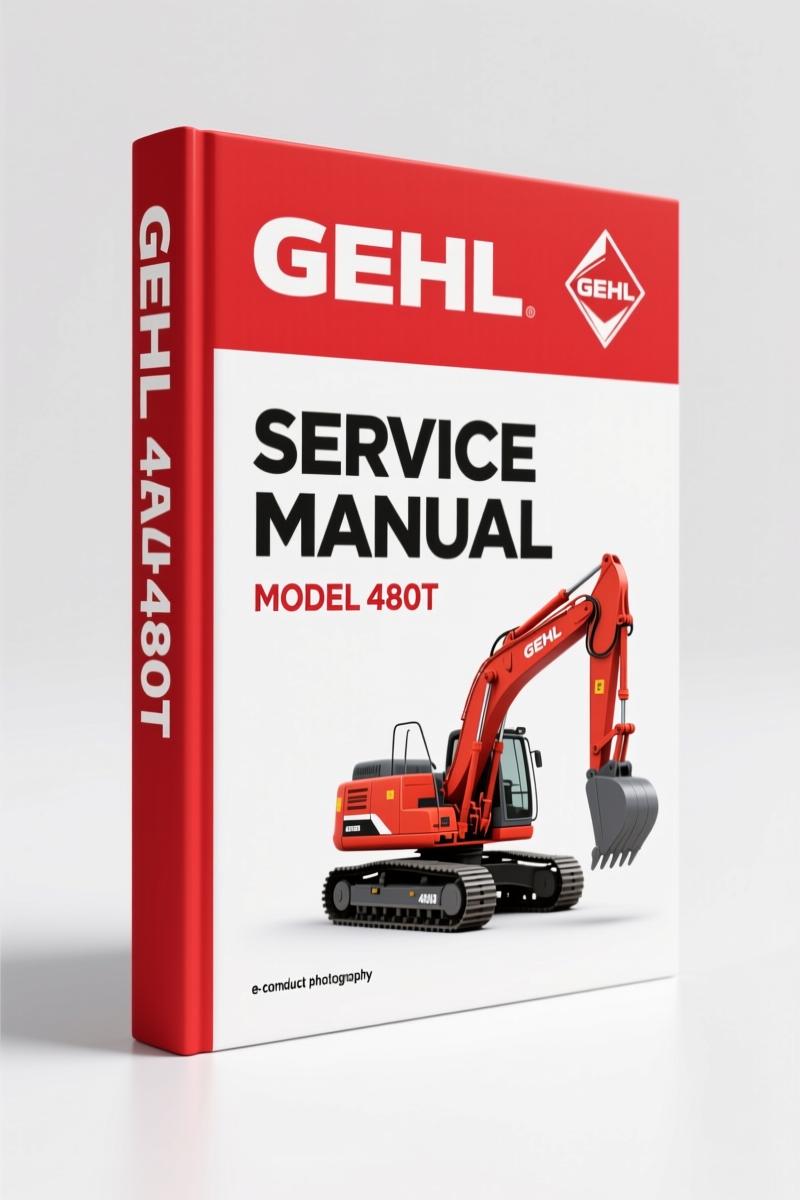 GEHL 480T Service Manual – 208 Pages Factory Specs