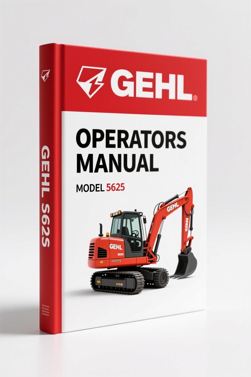 GEHL 5625 Operators Manual – 92 Pages | Factory Specs & Torque Data