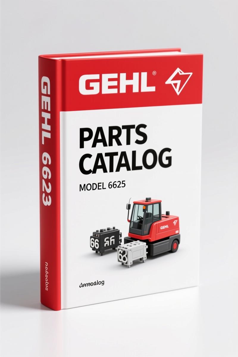 GEHL 6625 Parts Catalog – 96 Pages | OEM Parts Index