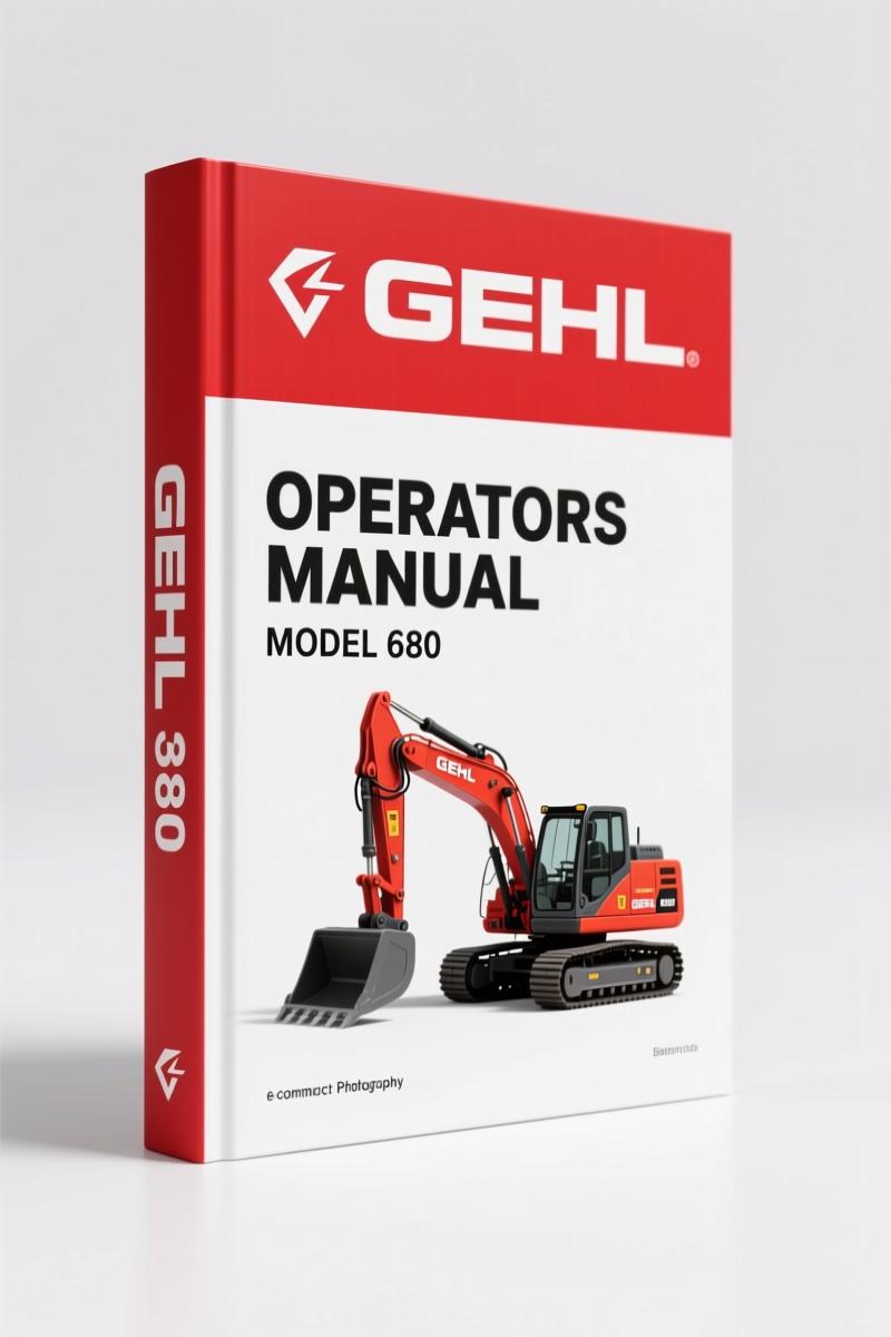 GEHL 680 2005 Service Manual – Factory Specs for 680 Wheel Loader