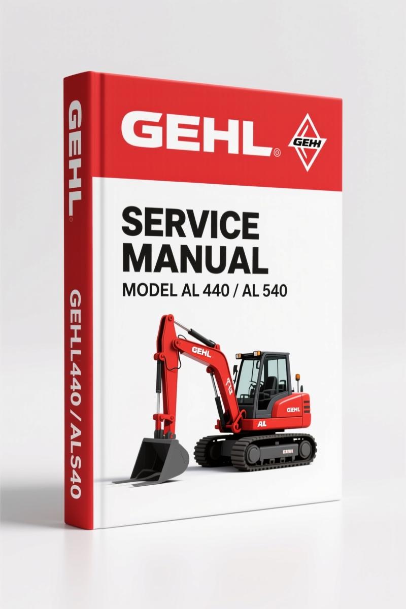 GEHL AL 540, AL 440 2011 Service Manual – Factory Specs