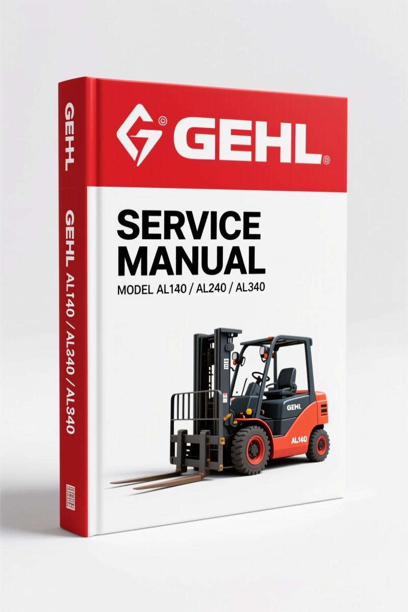 GEHL AL140, AL240, AL340 2011 Service Manual – Factory Specs