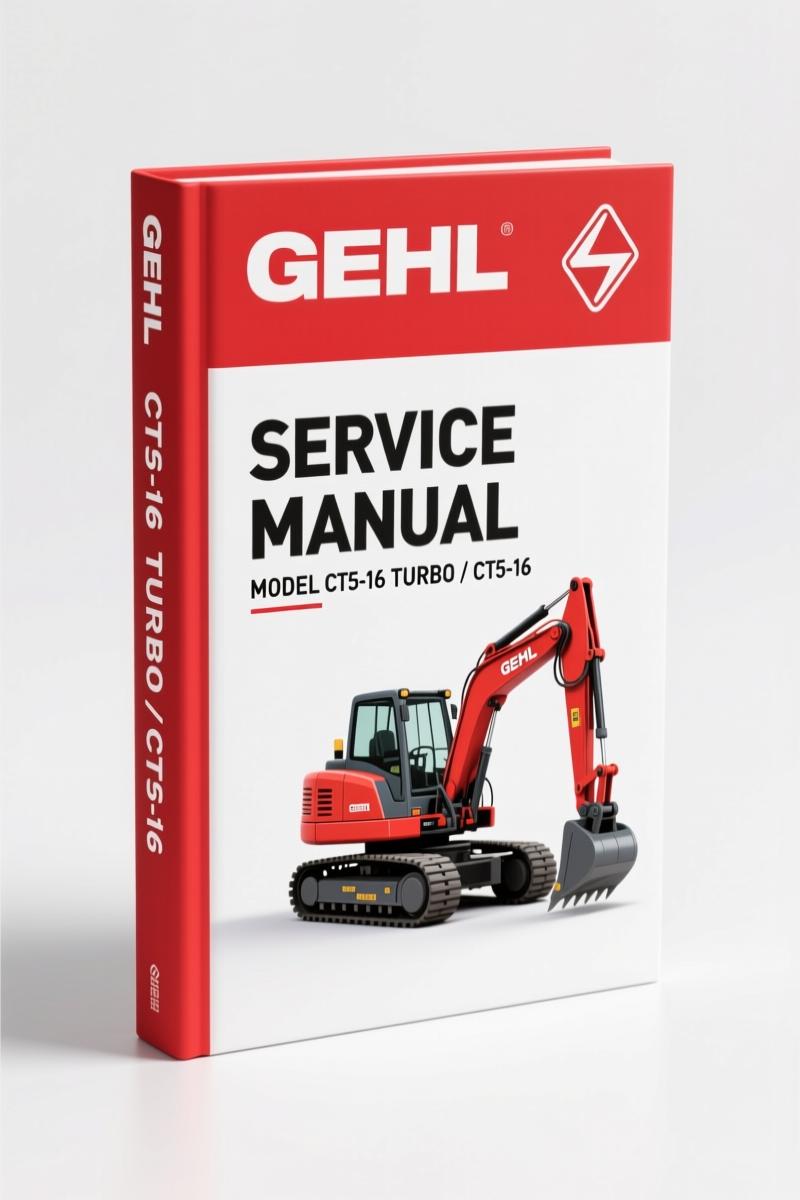 GEHL CT5-16, CT5-16 Turbo Service Manual – 800 Pages of Factory Specs
