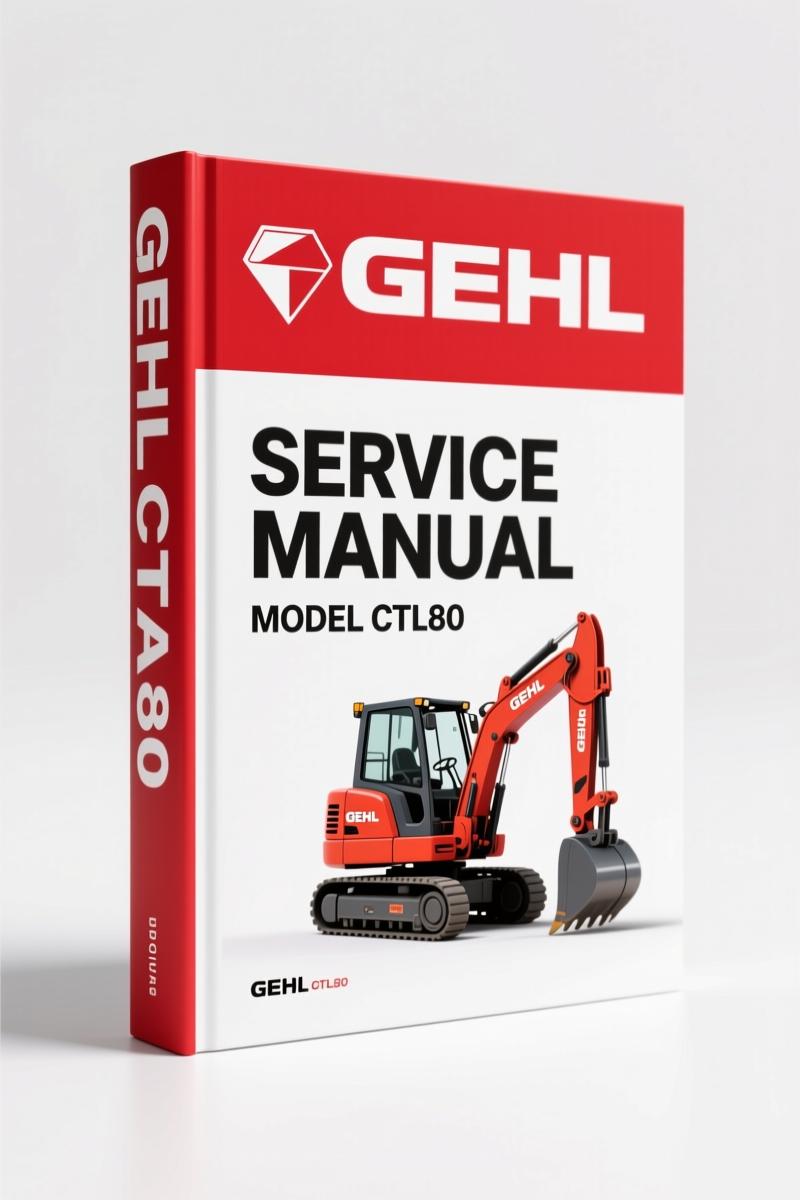 GEHL CTL80 2011 Service Manual – Factory Diagnostics & Specs