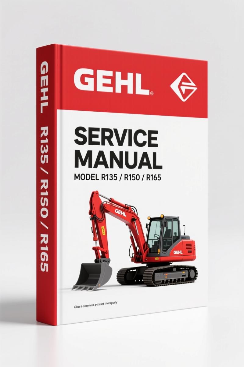 GEHL R135, R150, R165, 1350R, 1500R 2015 Service Manual – 366 Pages
