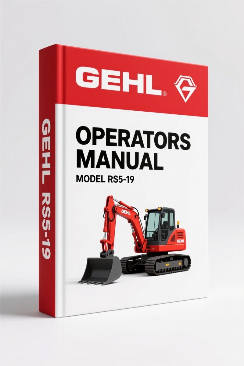 GEHL RS5-19 2008 Parts Catalog – Telescopic Handler Parts Manual