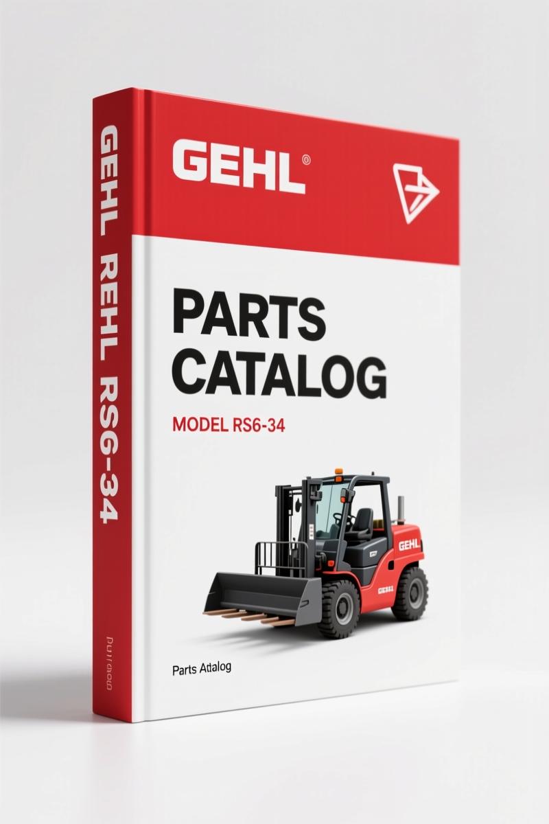 GEHL RS6-34 2013 Parts Catalog – 220 Pages OEM Factory Specs