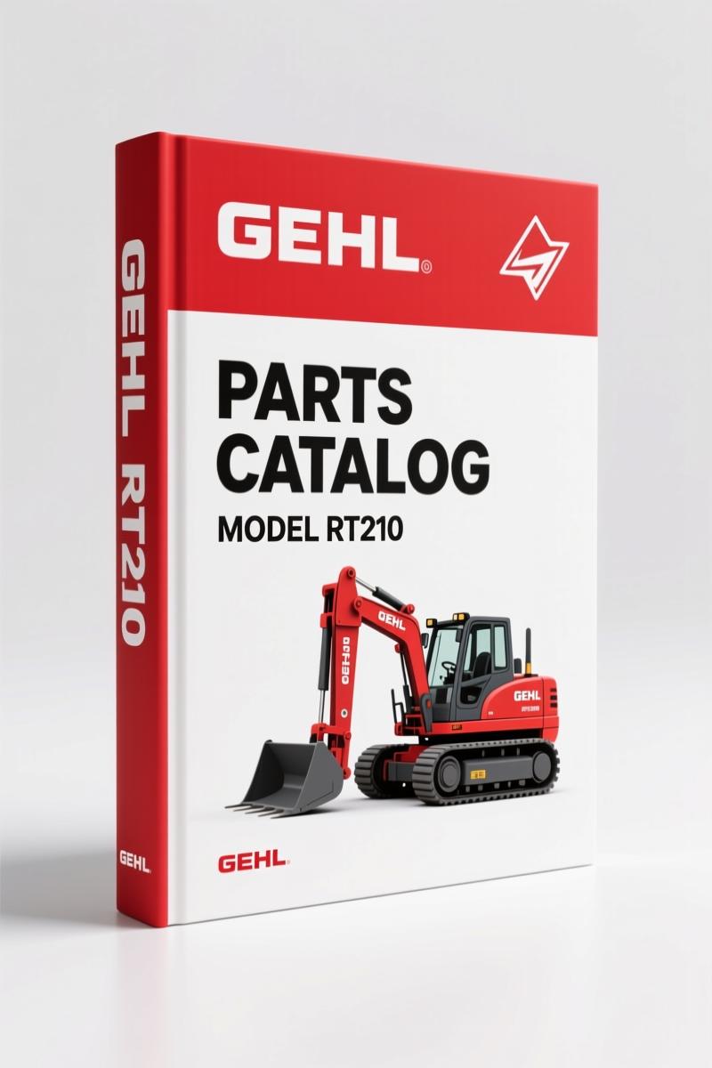 GEHL RT210 2014 Parts Catalog – 156 Pages OEM Factory Specs