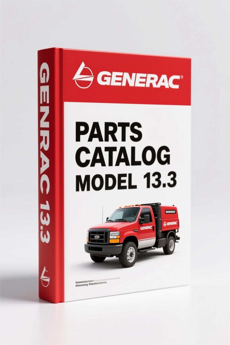 Generac 13.3 1997 Parts Catalog – OEM Exploded Views & Part Numbers