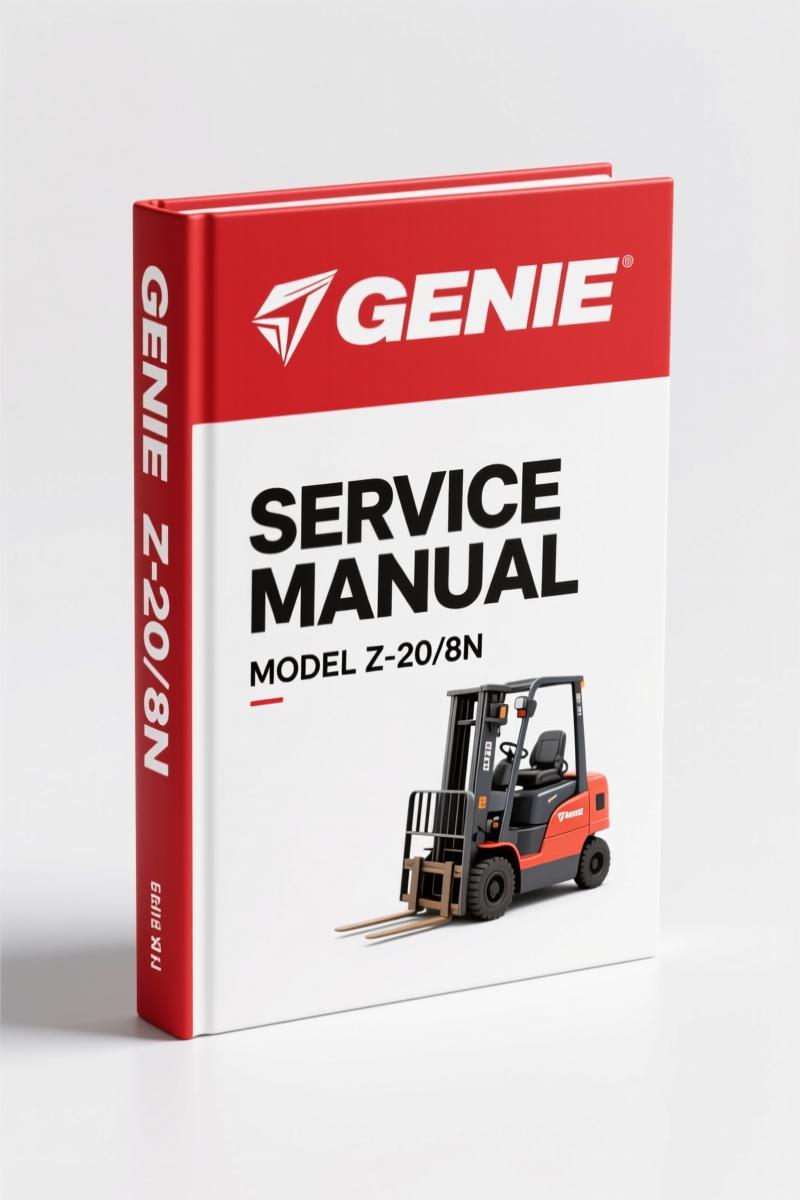 Genie Z-20/8N, Z-20/8, Z-25/8 2000 Service Manual — OEM Specs