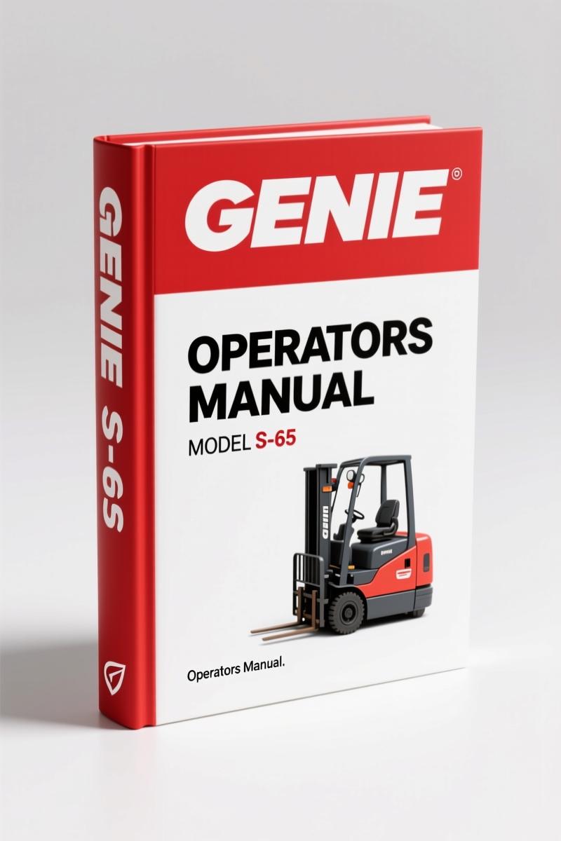 Genie S-65 Operators Manual – OEM Safety & Maintenance