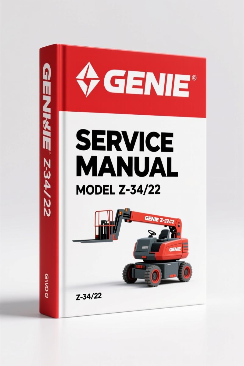 Genie Z-34/22 2011 Service Manual – OEM Repair Specs