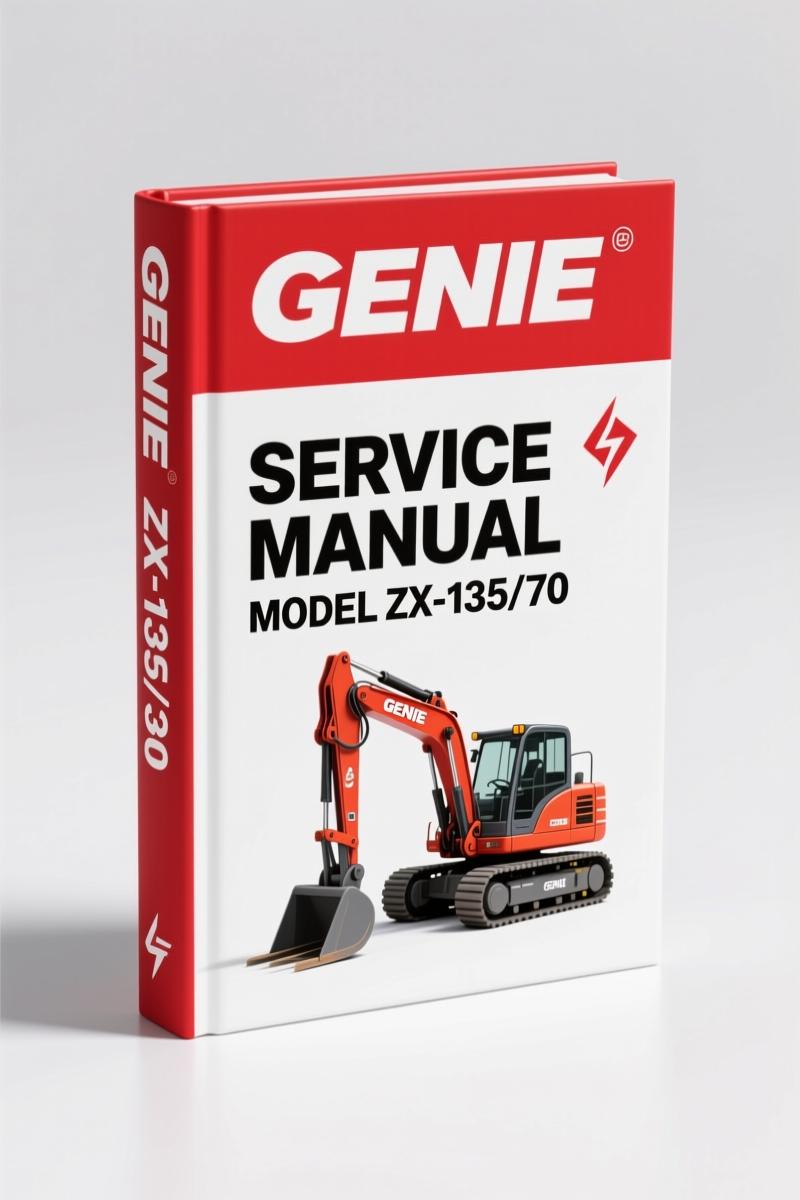 Genie ZX-135/70 2015 Service Manual – 268 Pages of OEM Specs