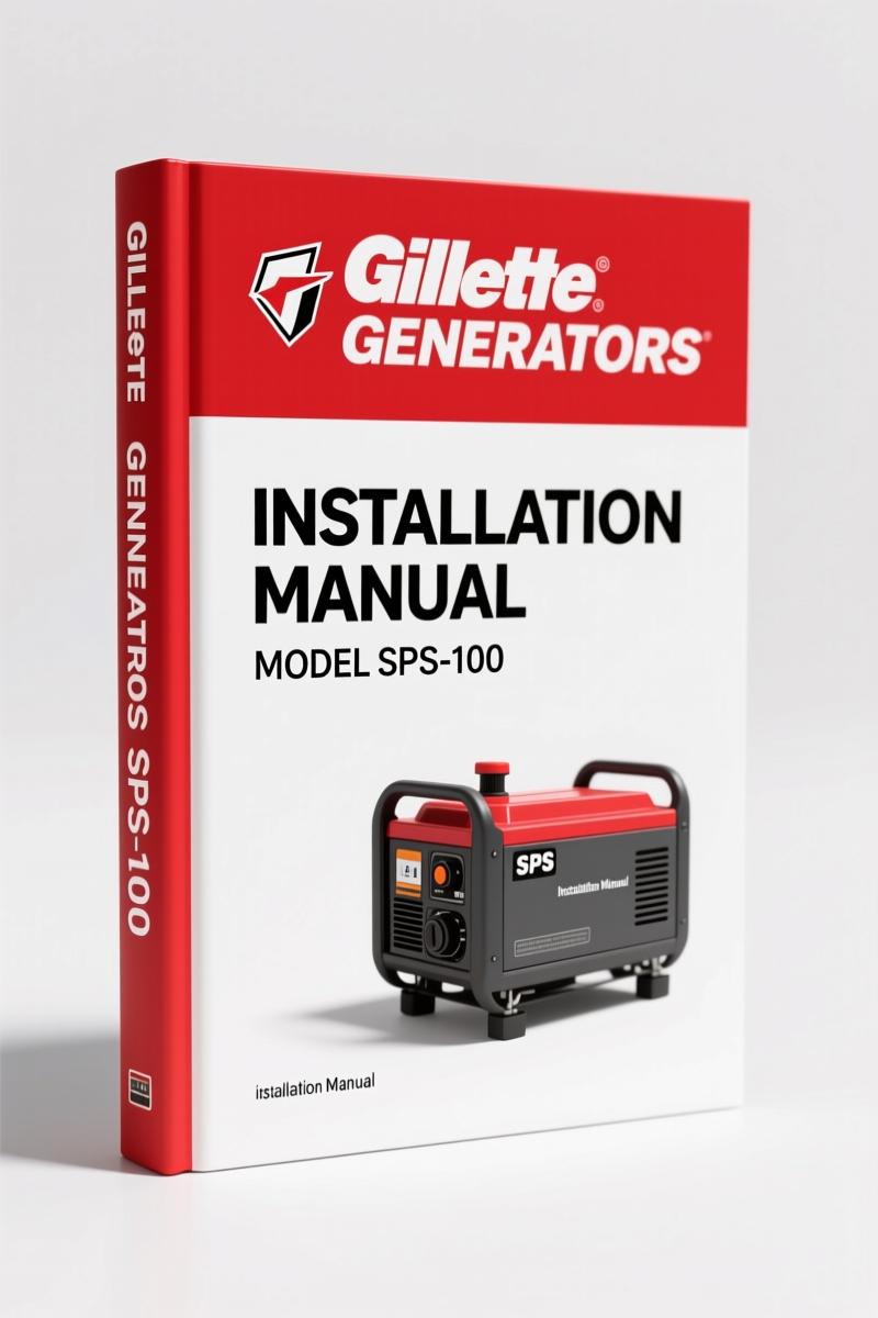 Gillette Generators SPS-100, SPH-120, SPS-120, SPV-160 Installation Manual | 30 Pages OEM