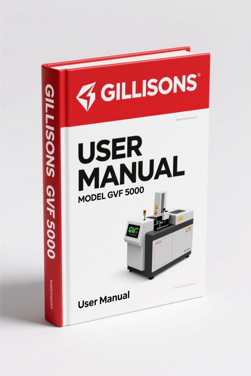 Gillisons GVF 5000, GVF 6000, GVF 8000 User Manual – OEM Specs