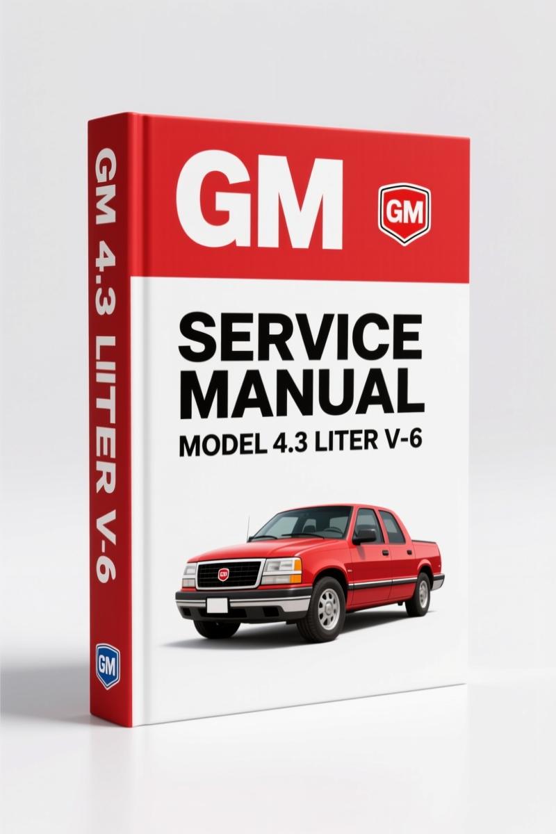 Gmdat 4.3 LITER V-6 2013 Service Manual – Factory Engine Overhaul Specs