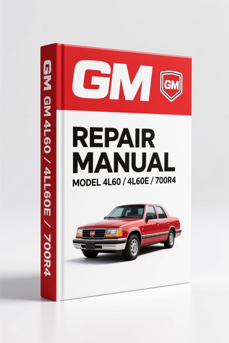 Gmdat 4L60, 4L60E, 700R4 2003 Repair Manual – Factory Rebuild Guide
