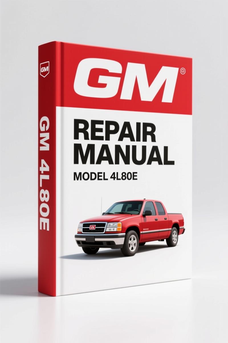 Gmdat 4L80E 2003 Repair Manual – Factory Rebuild Procedures