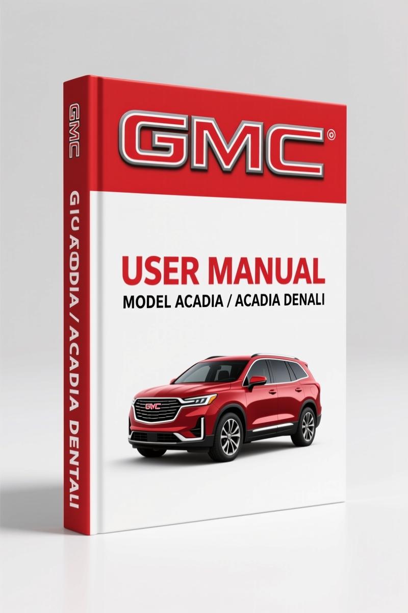 GMC Acadia Acadia Denali 2011 User Manual – Factory Owner Documentation