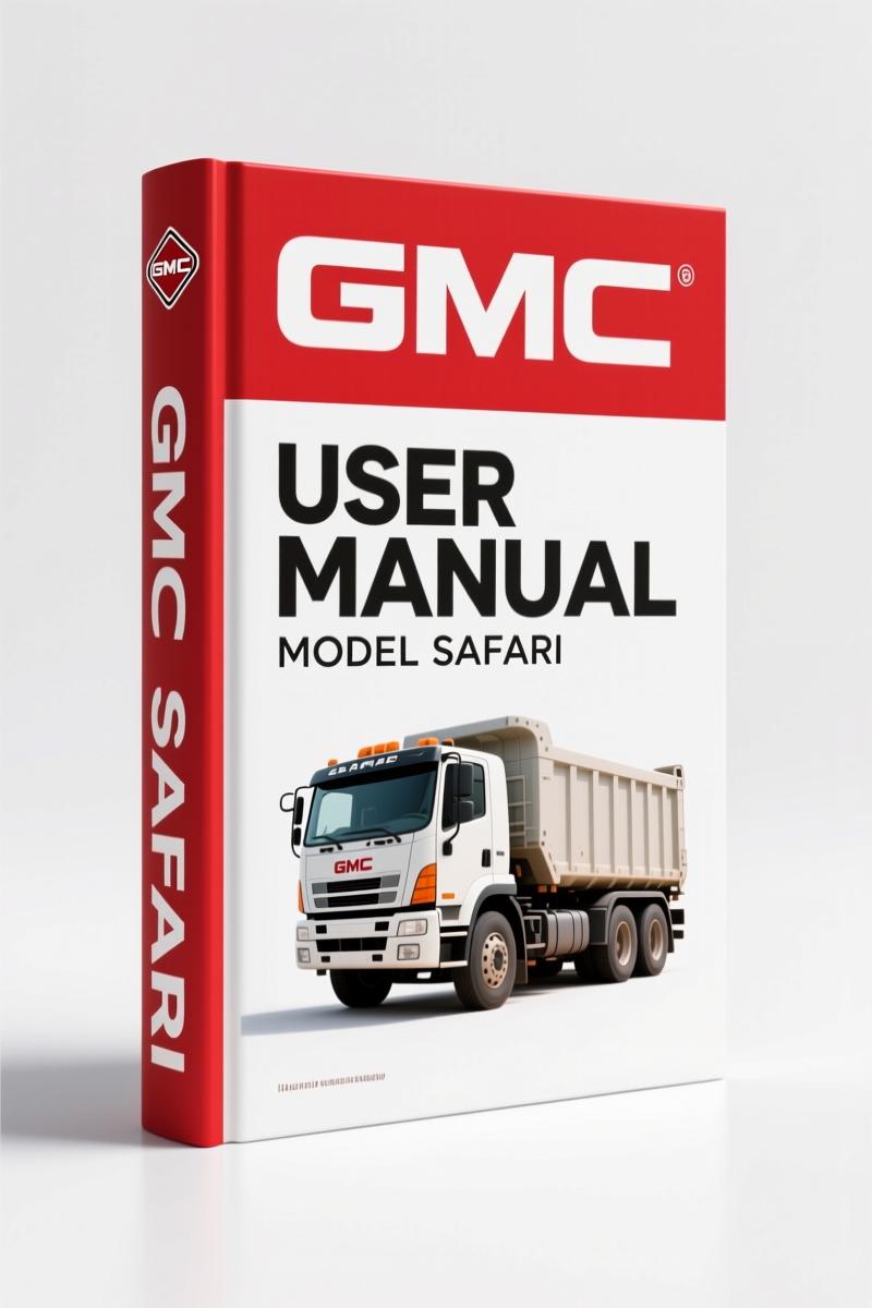 GMC Safari 1999 User Manual – Factory Owner Documentation
