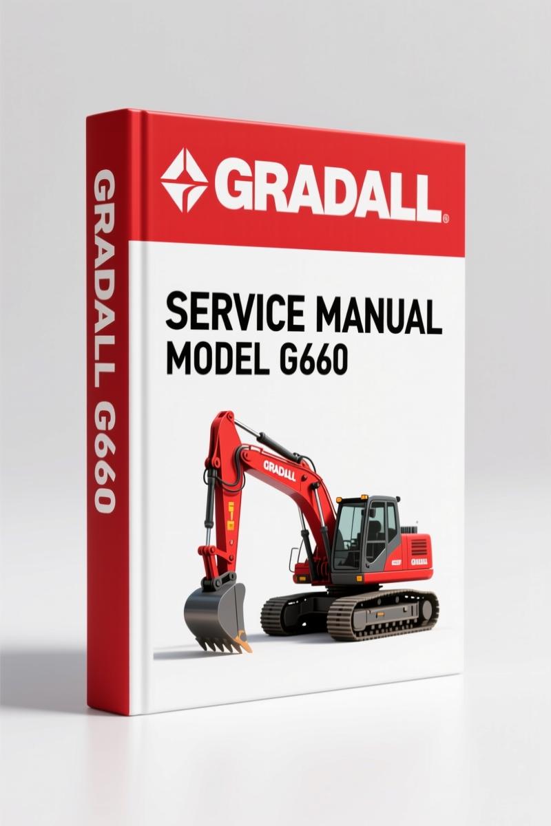Gradall G660 2002 Service Manual – 924 Pages of OEM Data