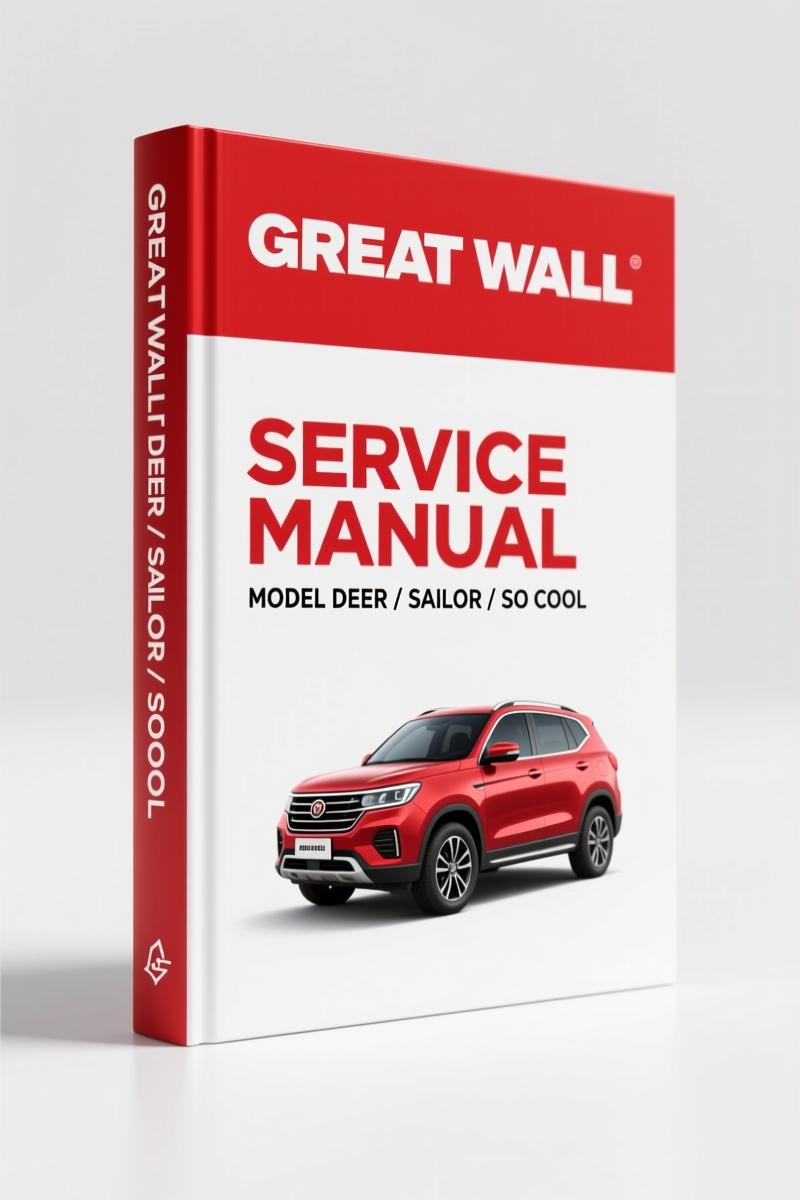 Great WALL DEER, SAILOR, SO COOL, SAFE, SING 2006 Service Manual