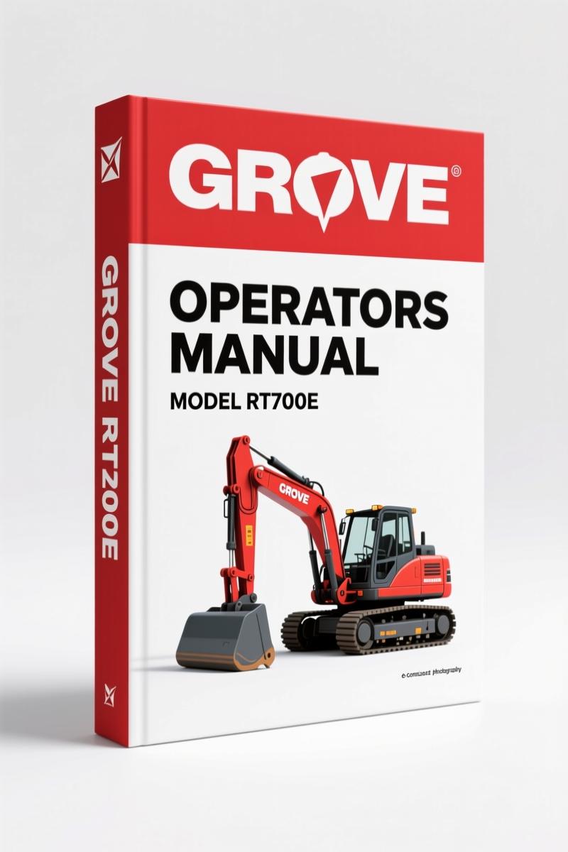 Grove RT700E 2006 Operators Manual – OEM Factory Specs