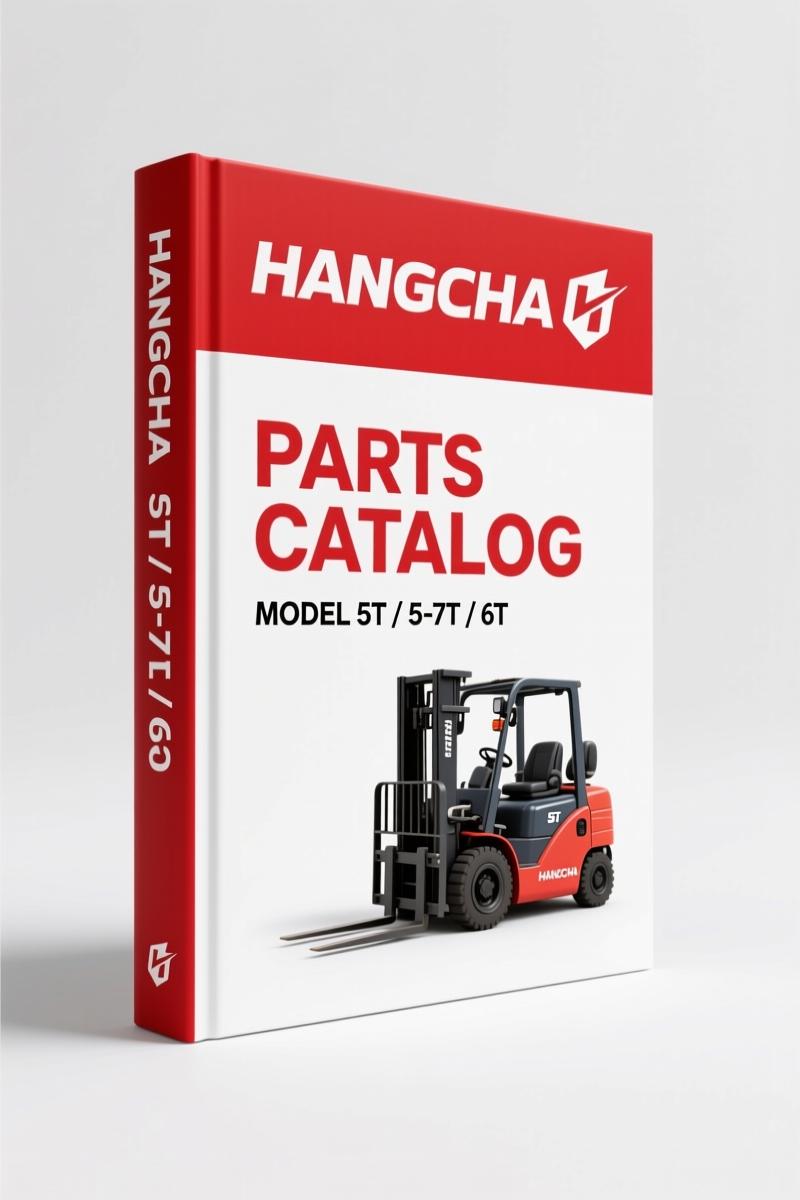 Hangcha 5T, 5-7T, 6T, 7T, 8T 2008 Parts Catalog – OEM Specs