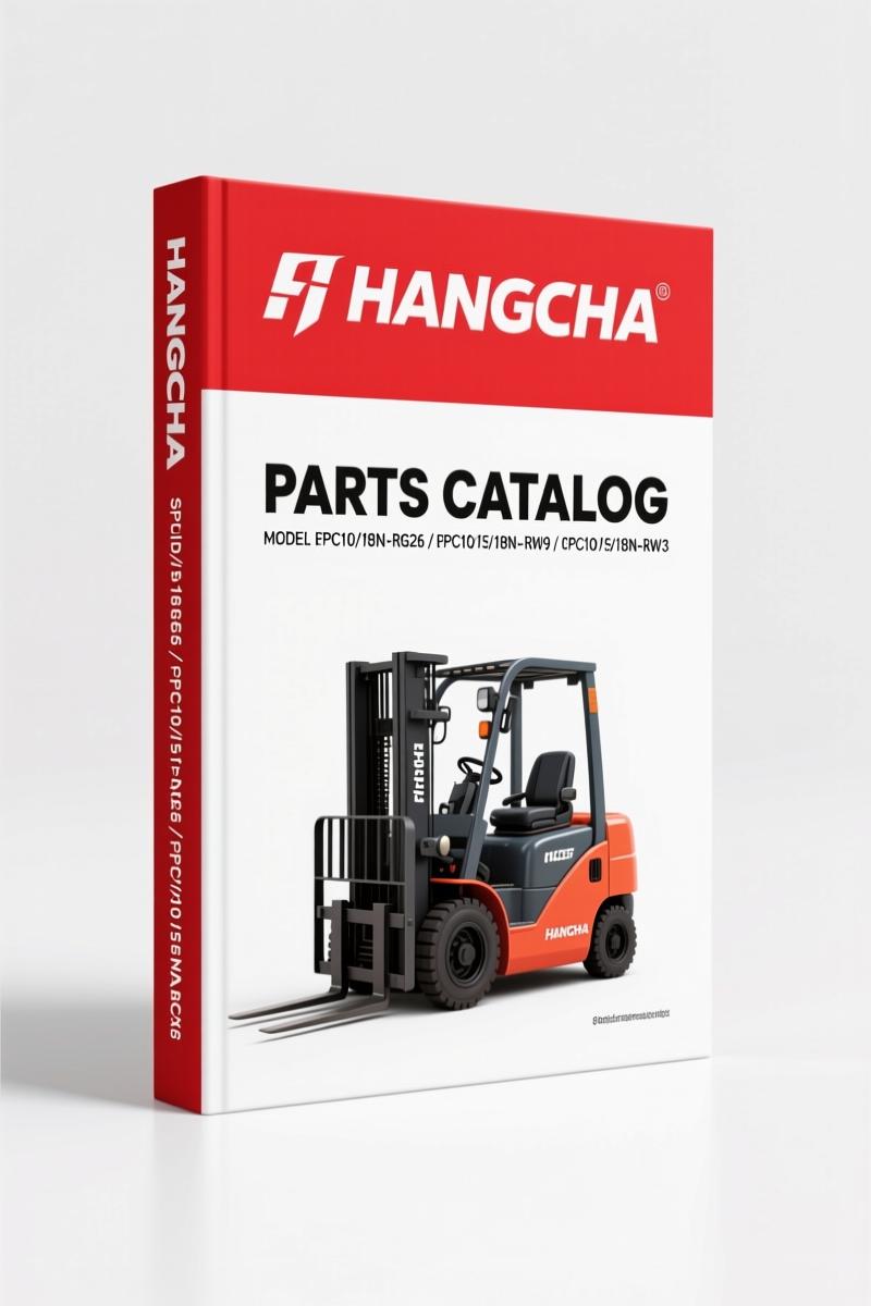 Hangcha CPC10/15/18N Parts Catalog – 200 Pages OEM Exploded Views