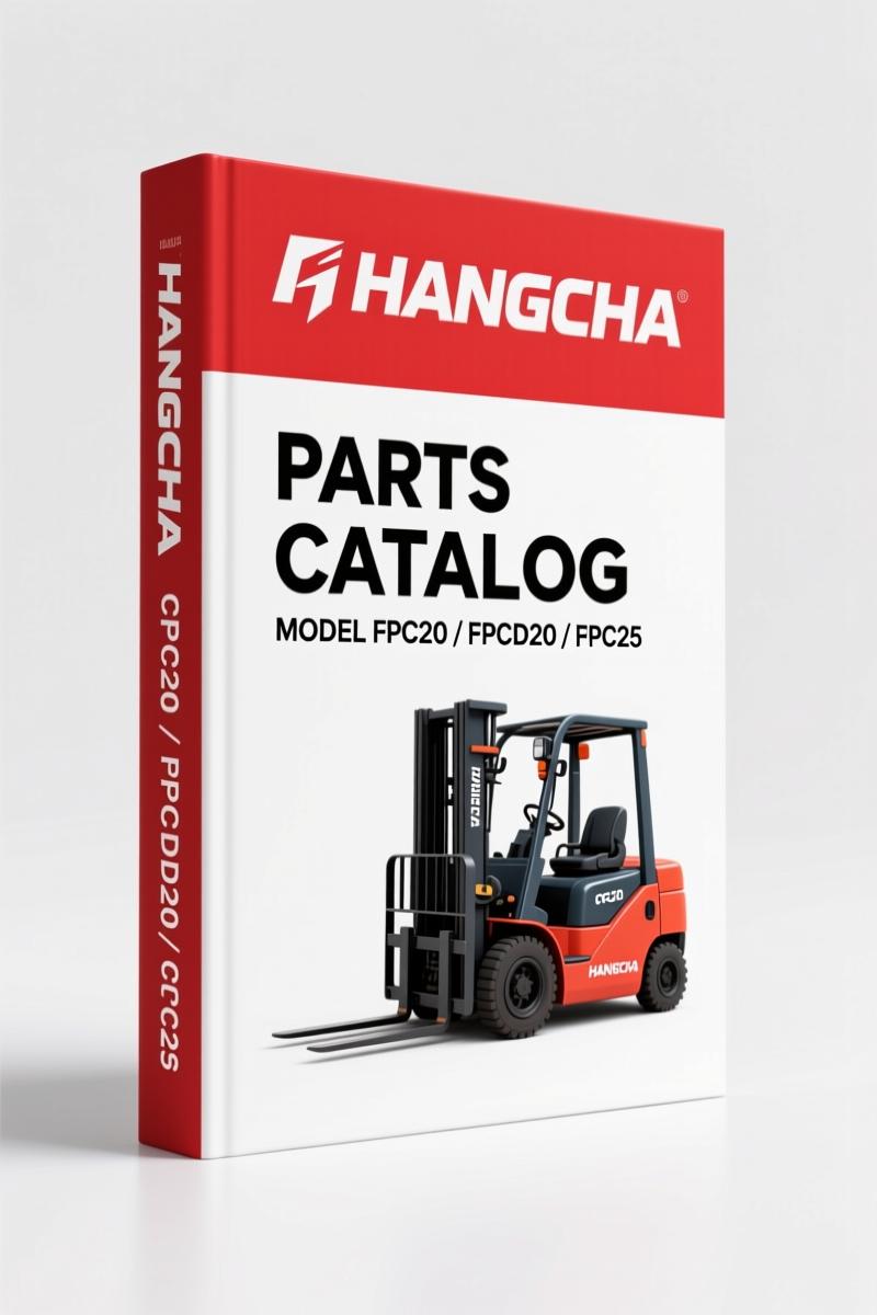 Hangcha CPC20 CPCD20 CPC25 CPCD25 CPQ20 Parts Catalog – 350 Pages