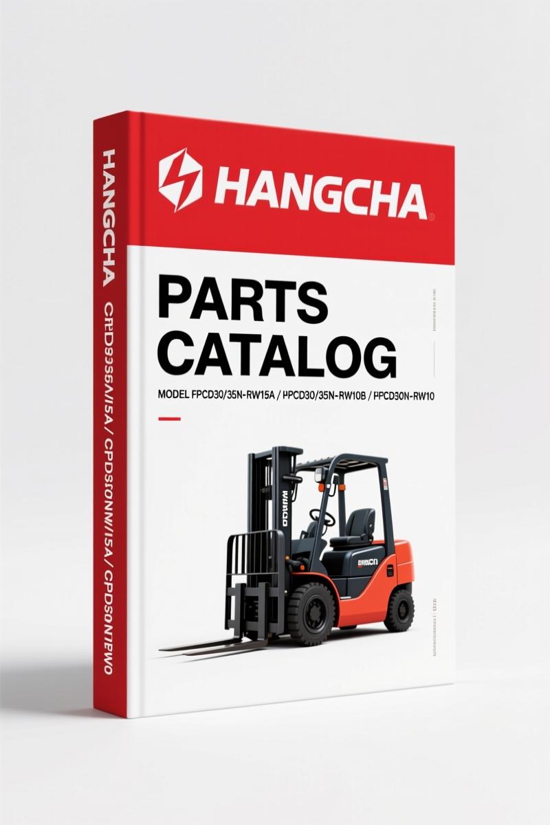 Hangcha CPCD30/35N-RW15A Parts Catalog – 327 Pages OEM Exploded Views