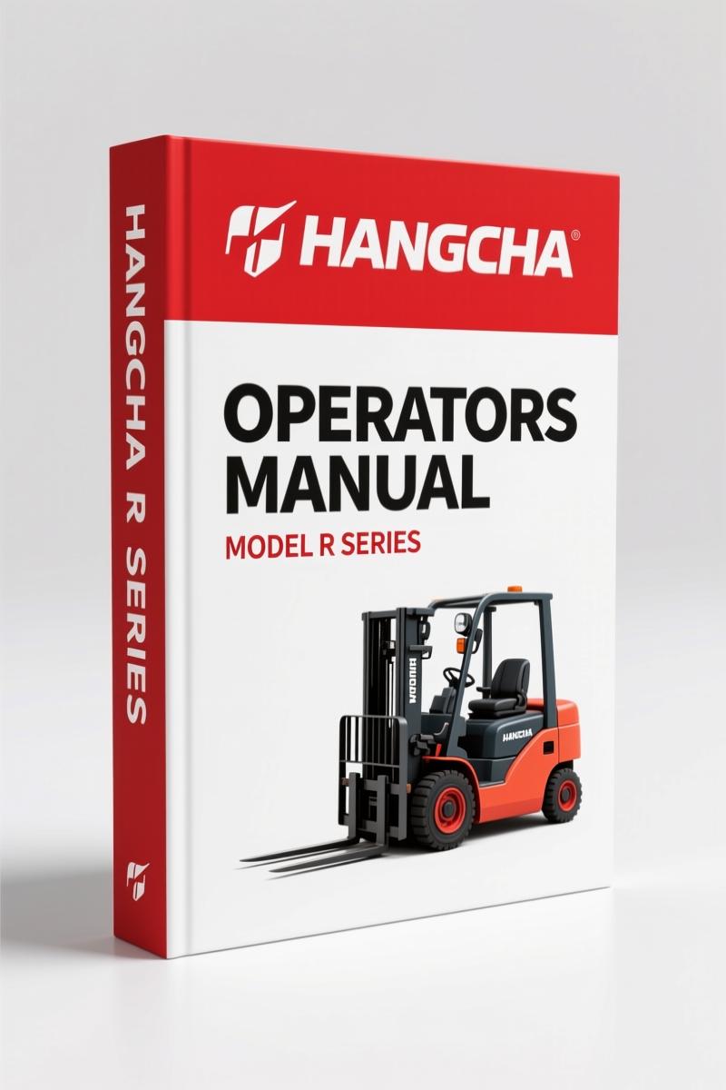 Hangcha R Series 2011 Operators Manual – 105 Pages of OEM Specs