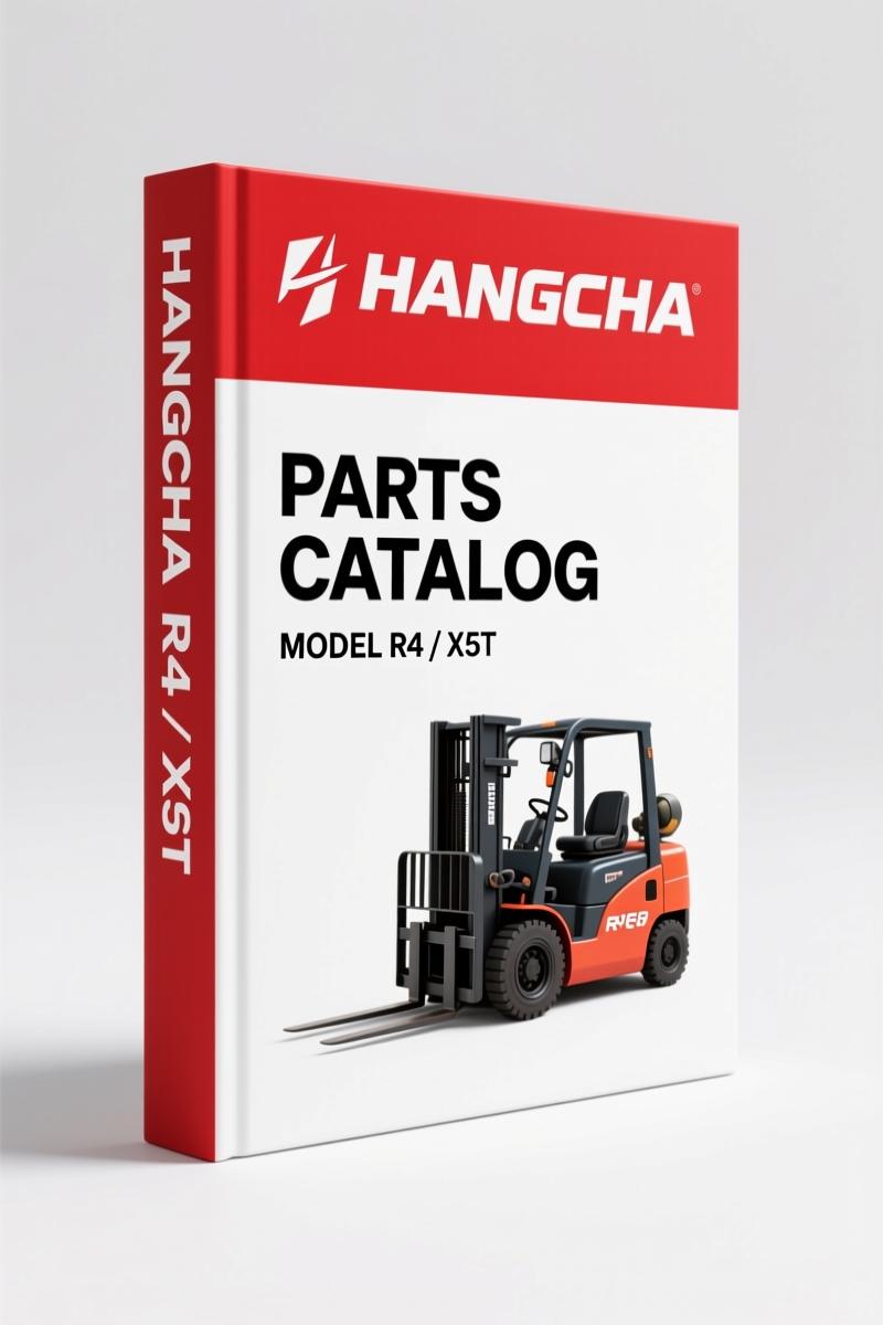 Hangcha R4 X5T Parts Catalog – 293-Page OEM Parts Identification