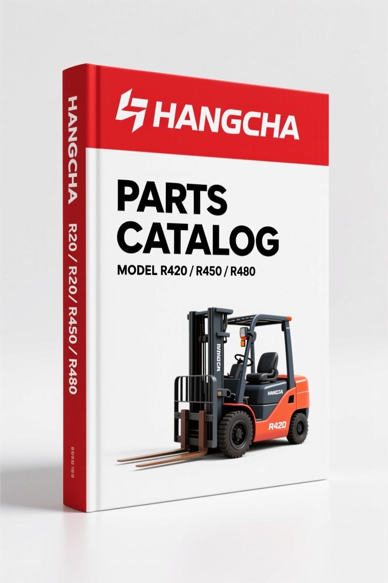 Hangcha R420, R450, R480 Parts Catalog – 297 Pages OEM Exploded Views